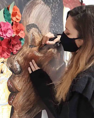 Amazon sevilla missmsmith mural