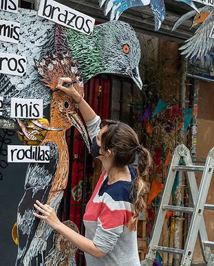 Calle 21 lavapiés Missmsmith art